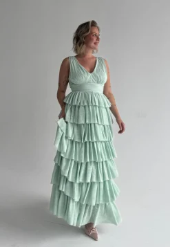 Bubbleroom Occasion Röyhelömekot|Morsiusneitomekot*Tulle Frill Gown