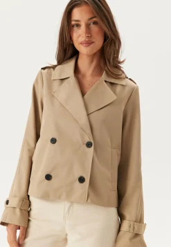 VILA Kevyet Takit|Takit*Viaddison L/S SHORT TRENCHCOAT