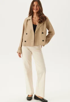 VILA Kevyet Takit|Takit*Viaddison L/S SHORT TRENCHCOAT