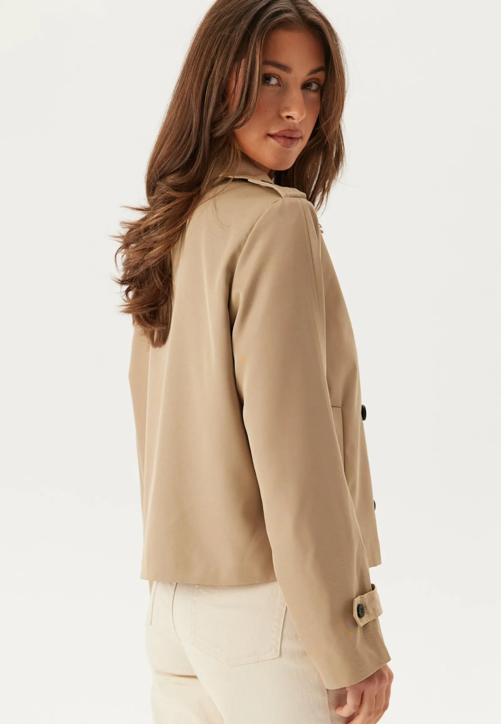 VILA Kevyet Takit|Takit*Viaddison L/S SHORT TRENCHCOAT