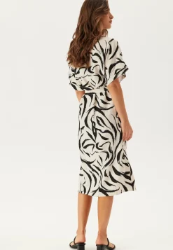 VILA Kukkakuosiset Ja Kuviolliset Mekot|Midimekot*Viclo V-neck 2/4 MIDI DRESS M