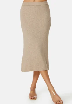 VILA Midihameet|Rennot Hameet*Vicomfy A-Line Knit Skirt