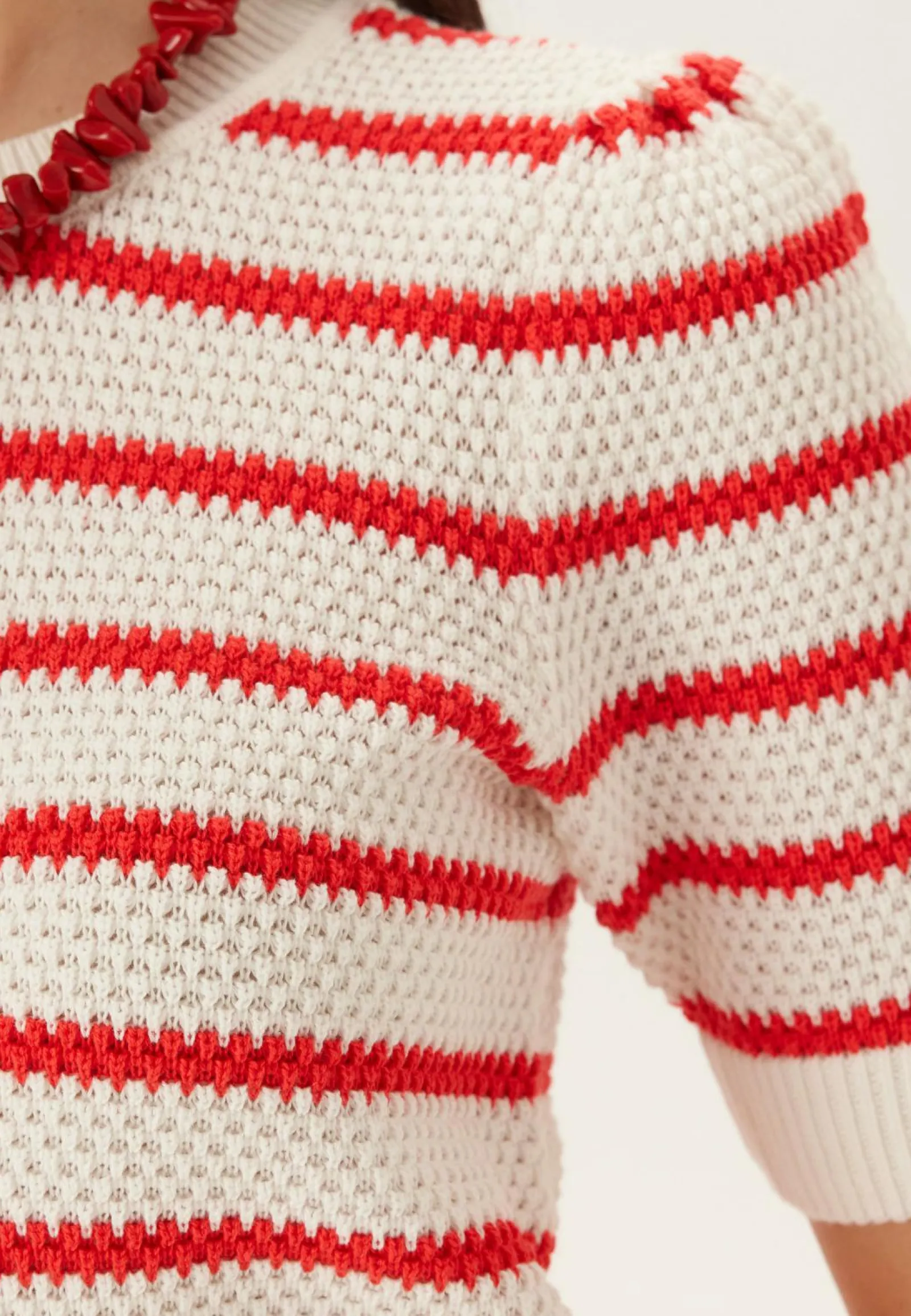 VILA T-Paidat|Rennot Topit*Vidalo O-neck S/S STRIPE KNIT