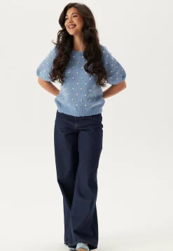 VILA Neuletopit|Neuletopit*Vidottie 2/4 SLEEVE KNIT TOP S