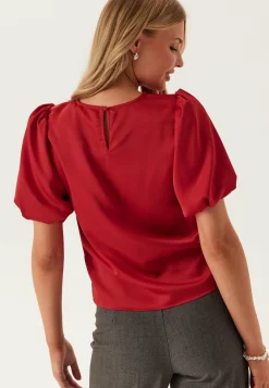 VILA Juhlatopit|Rennot Topit*Viellette 2/4 SATIN PUFF TOP S