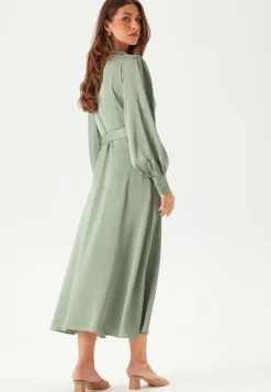 VILA Juhlamekot|Puhvihihalliset Mekot*Vienna Ravenna L/S Ankle Wrap Dress