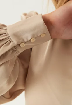 VILA Yksiväriset Puserot Ja Paidat|Paidat*Vienna Ravenna L/S BALLOON SHIRT