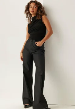 VILA Farkut|Pinnoitetut Farkut*Vifreya Hw Coated Wide Jeans