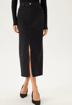 VILA Farkkuhameet|Farkkuhame*Vijaf Hw Beading Midi Skirt