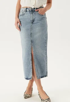 VILA Farkkuhameet|Farkkuhame*Vijaf Hw Midi Denim Skirt-noos