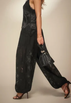 VILA Juhlahousut*la Lace Balloon Pants