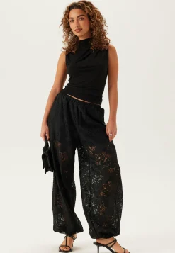 VILA Juhlahousut*la Lace Balloon Pants