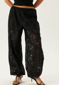 VILA Juhlahousut*la Lace Balloon Pants