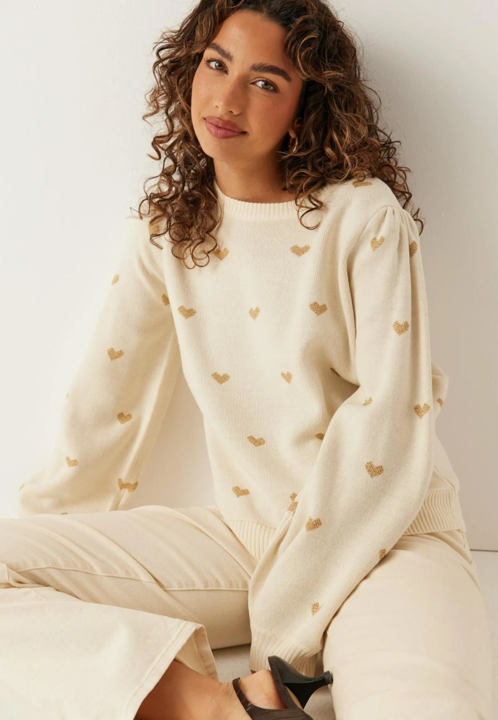 VILA Hupparit Ja Collegepaidat|Neulepuserot*li O-neck L/S KNIT PULLOVE