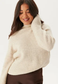 VILA Neuletopit|Neuletopit*Vilory High Neck L/S KNIT TOP