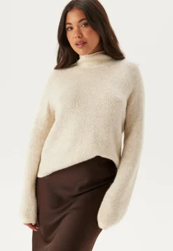 VILA Neuletopit|Neuletopit*Vilory High Neck L/S KNIT TOP