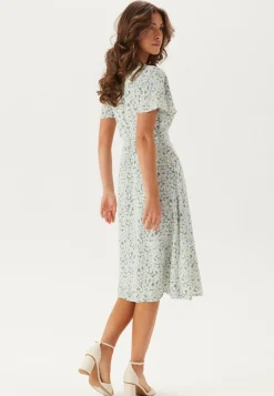 VILA Kukkakuosiset Ja Kuviolliset Mekot|Kietaisumekot*Vilovie S/S Wrap Midi Dress