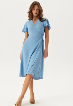 VILA Kesämekot|Midimekot*Vilovie S/S Wrap Midi Dress