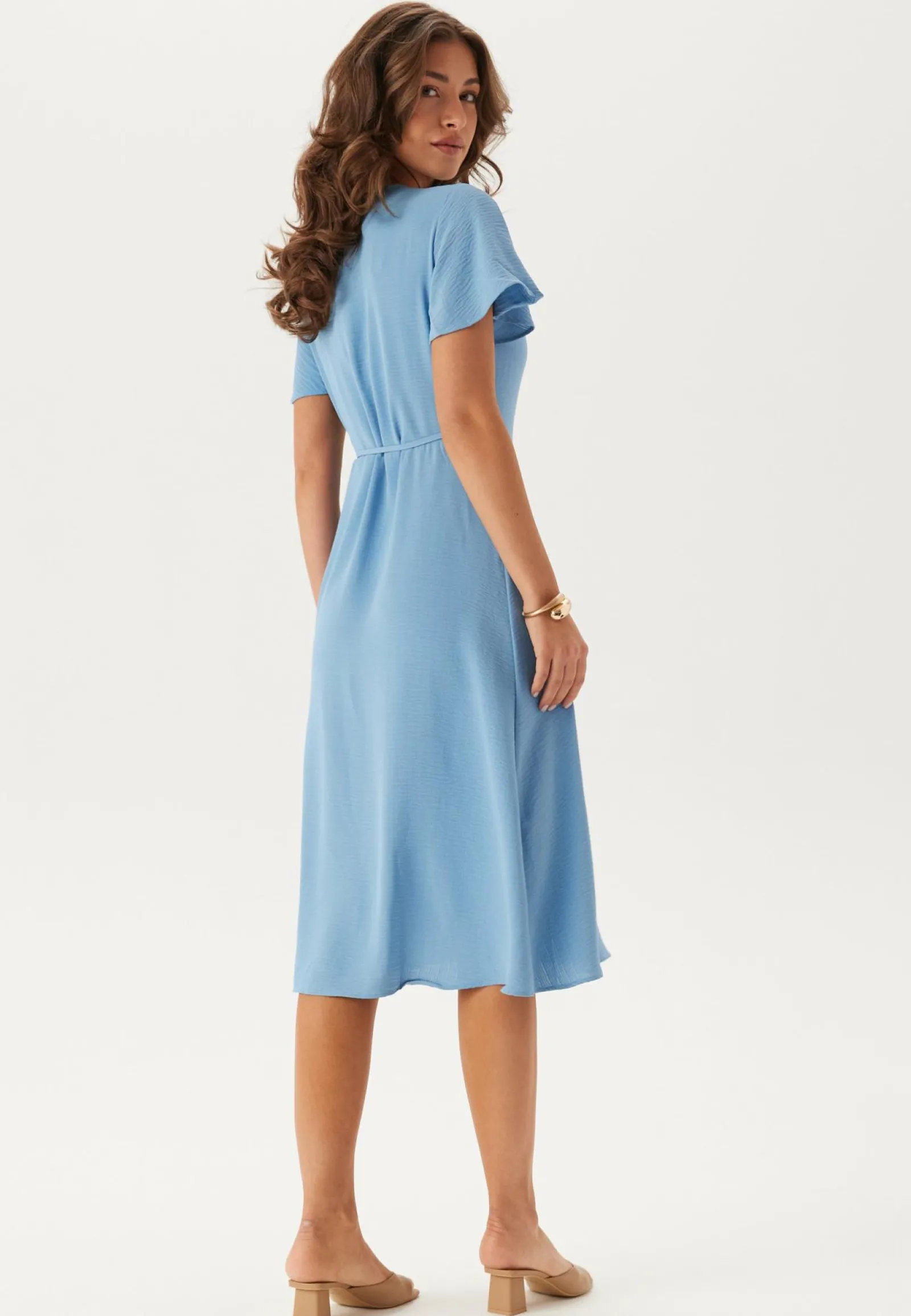 VILA Kesämekot|Midimekot*Vilovie S/S Wrap Midi Dress