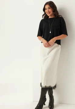 VILA Neuletopit|Neuletopit*Vimalu O-neck 2/4 KNIT TOP