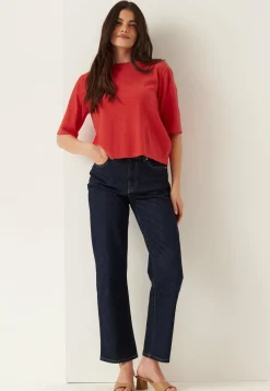 VILA Neuletopit|Neuletopit*Vimalu O-neck 2/4 KNIT TOP