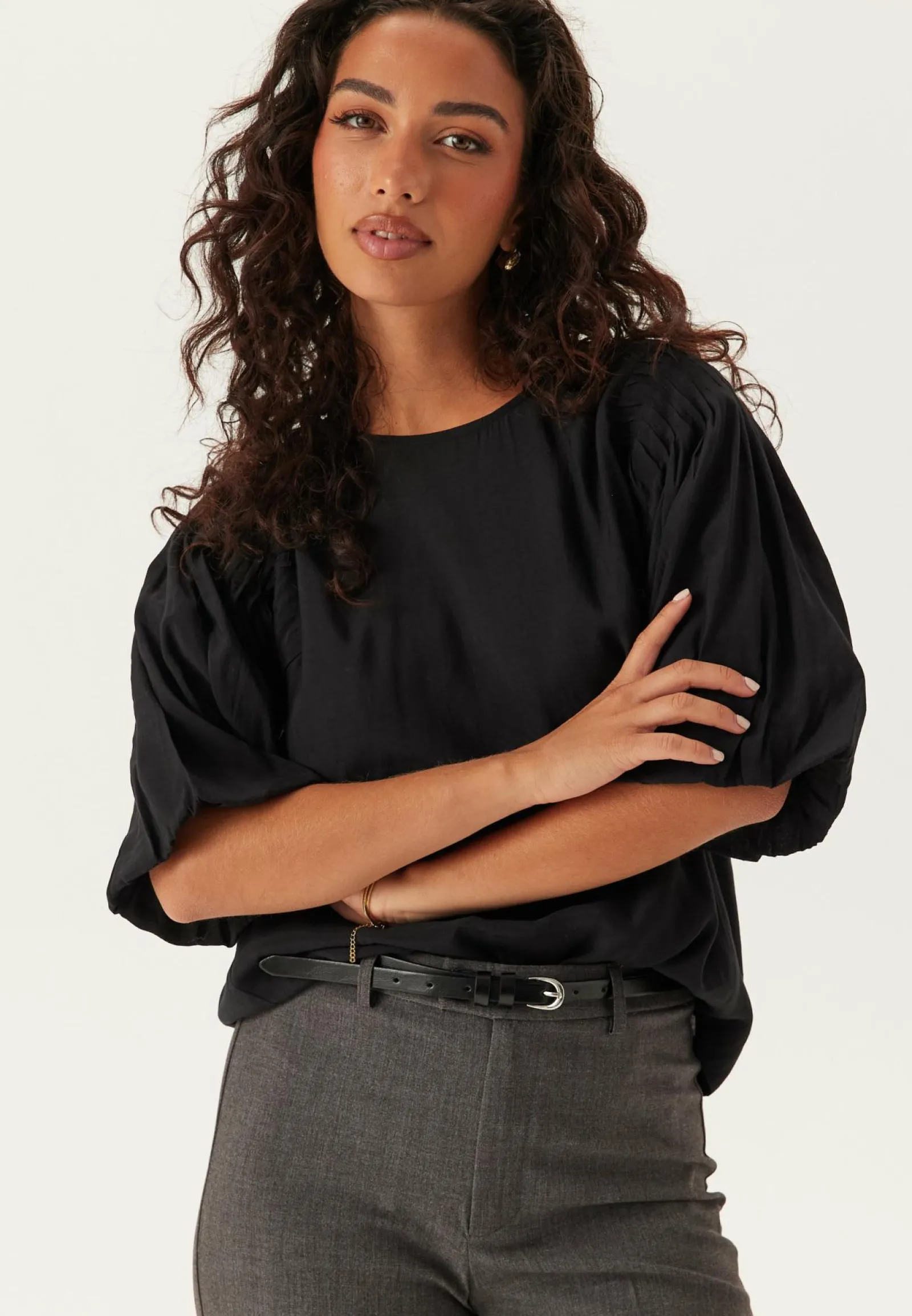 VILA Perustopit*Vimanja O-neck 2/4 TOP TOP Top