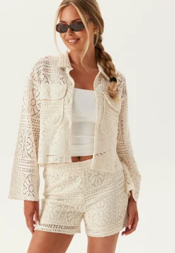 VILA Neuletakit Ja Neuleet*Vimerinda Crochet L/S CARDIGAN