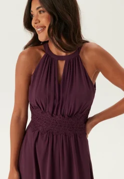 VILA Niskalenkkimekot|Juhlam Ekot*Vimilina Halterneck Maxi Dress