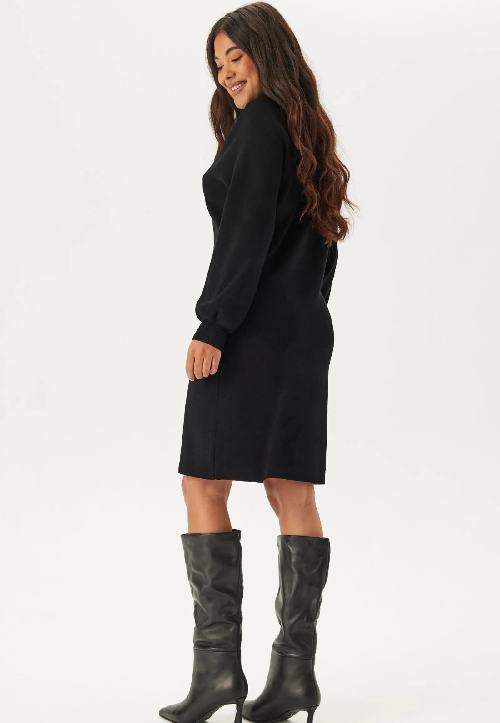 VILA Pitkähihaiset Mekot|Minimekot*Viostria Roll Neck L/S KNIT DR