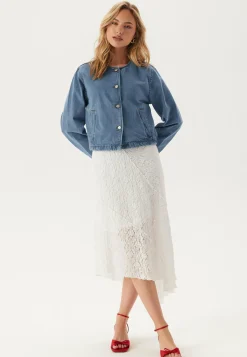 VILA Kevättakit|Takit*Vireba L/S O-NECK DENIM JACKET