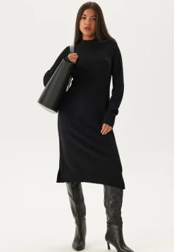 VILA Pitkähihaiset Mekot|Midimekot*Viril Crew Neck Midi Dress