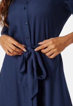 Happy Holly Paitamekot|Kesämekot*Viscose Belted Shirt Dress