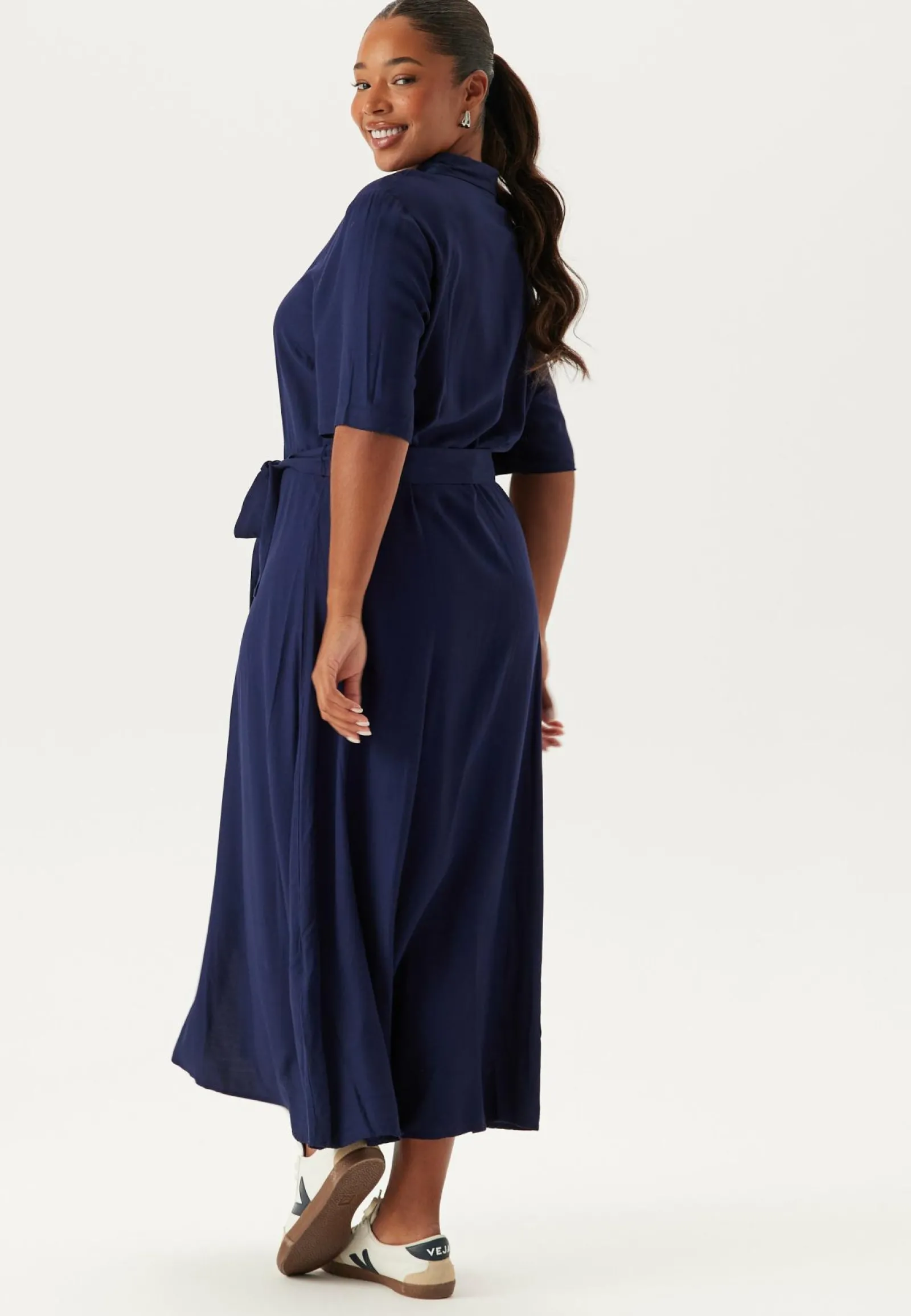 Happy Holly Paitamekot|Kesämekot*Viscose Belted Shirt Dress