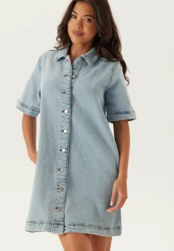 VILA Minimekot|Arkipäivän Mekot*Visol 2/4 SLEEVE BUTTON DRESS