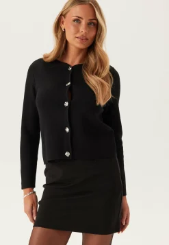 VILA Neuletakit Ja Neuleet|Neuletakit*Visway O-neck L/S BUTTON KNIT CARDIGAN