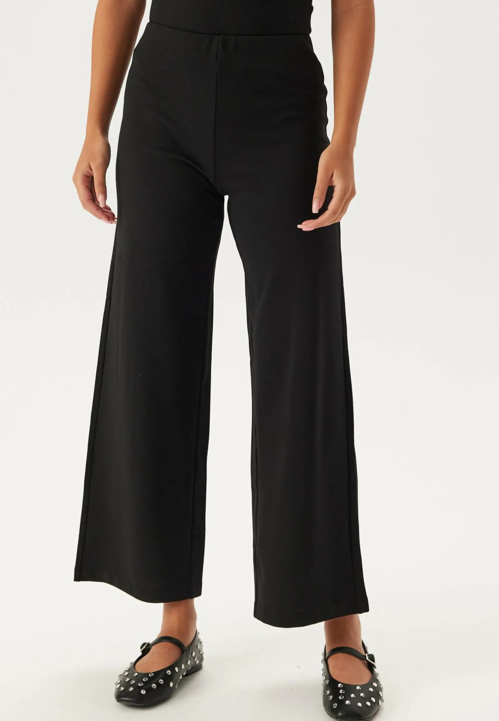 VERO MODA Leveälahkeiset Housut|Keskivyötäröiset Housut*Vmberlin Zamira Mw Wide Pant