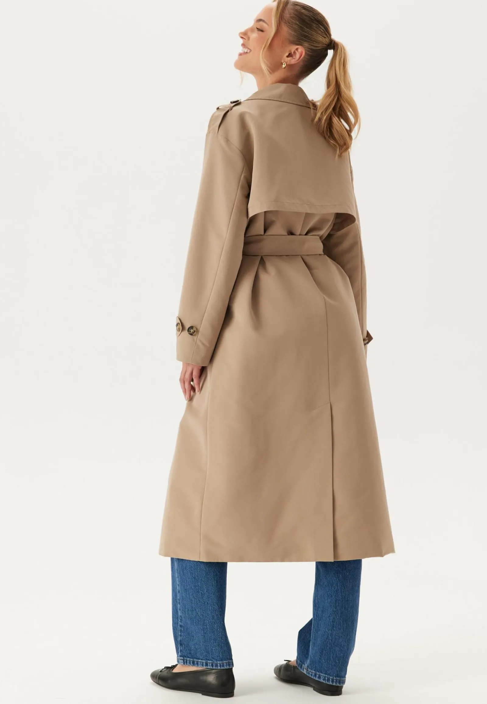 VERO MODA Kevyet Takit|Trenssitakit*Vmchloe Long Trenchcoat