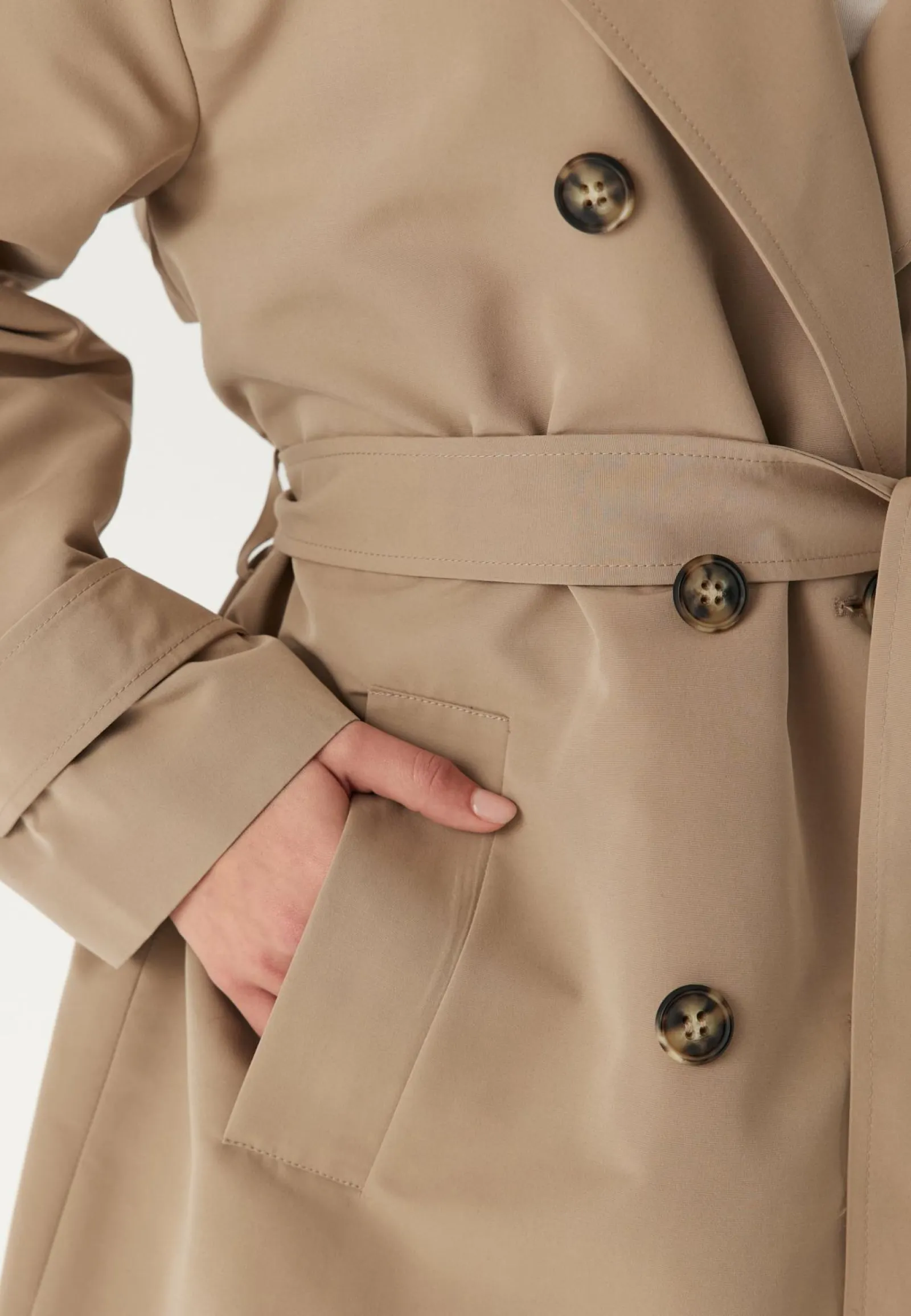 VERO MODA Kevyet Takit|Trenssitakit*Vmchloe Long Trenchcoat