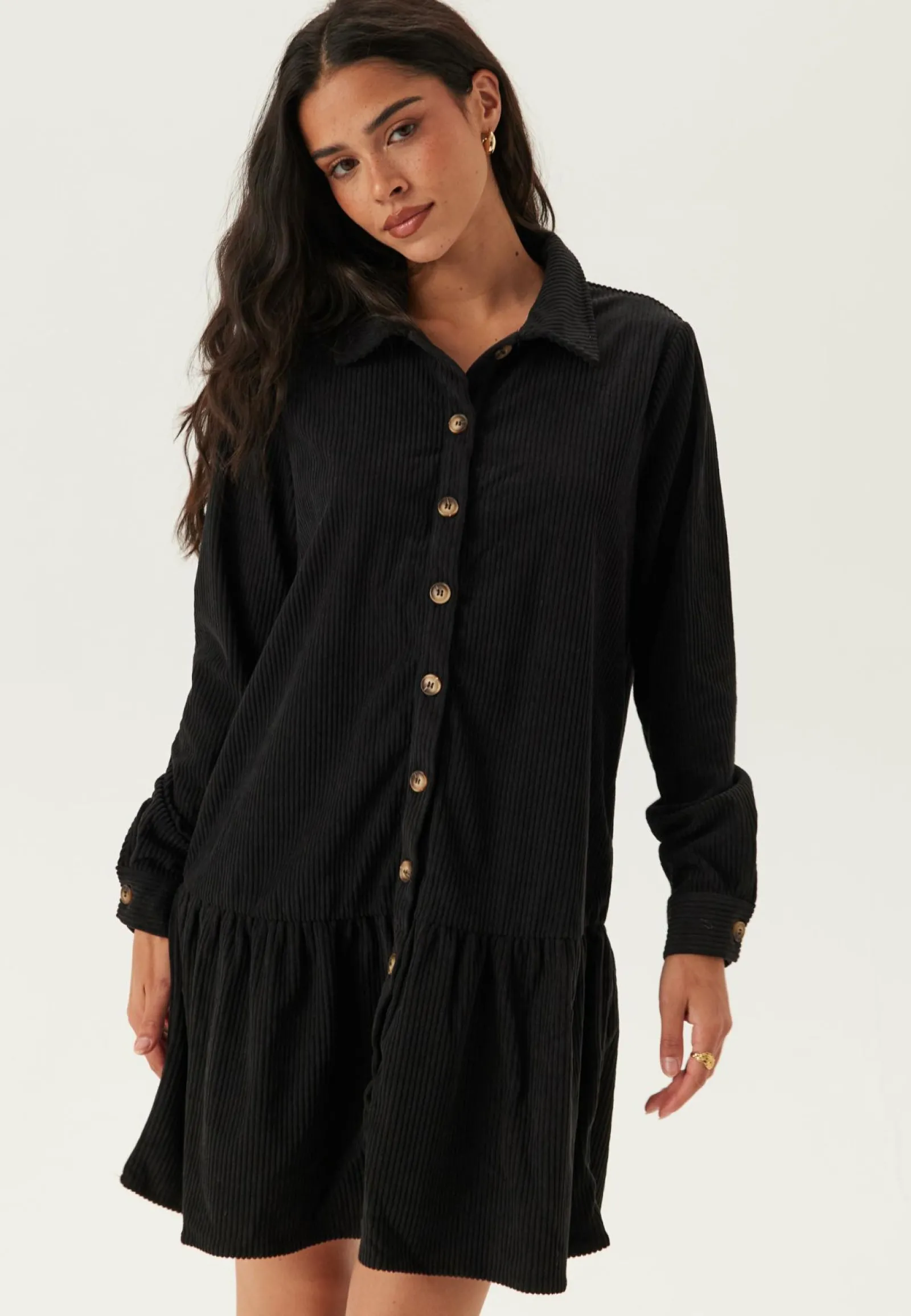 VERO MODA Pitkähihaiset Mekot|Minimekot*Vmcleo Short Shirt Dress