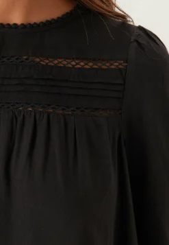 VERO MODA Yksiväriset Puserot Ja Paidat|Rennot Puserot Ja Paidat*Vmdebbie Ls Pleat Top