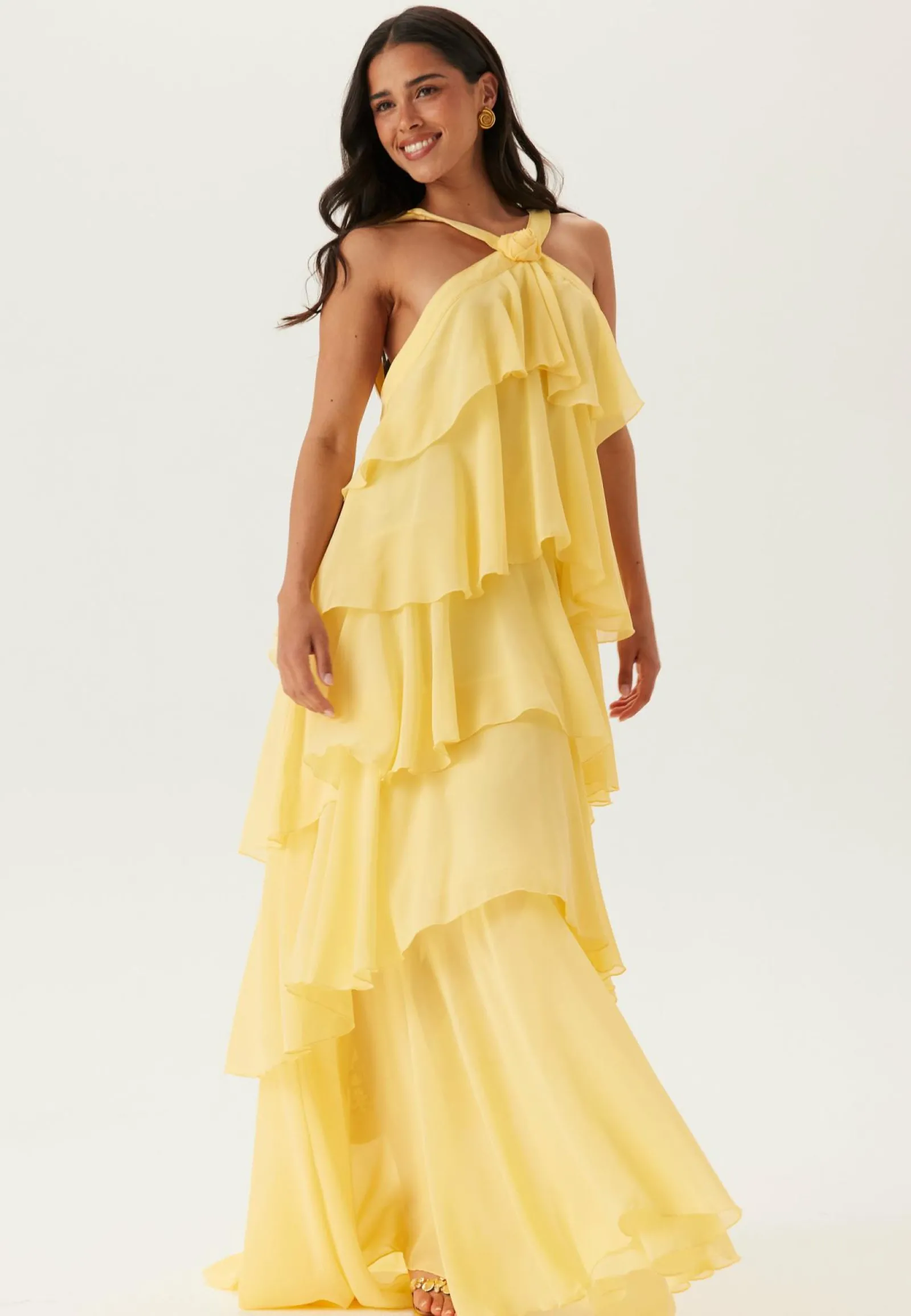 VERO MODA Morsiusneitomekot|Juhlamekot*Vmfelicia Sl Ruffle Maxi Dress