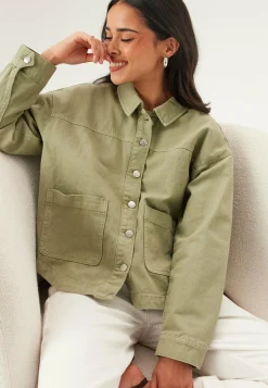 VERO MODA Kevättakit|Takit*Vmjamie Ls Denim Shacket Mix N