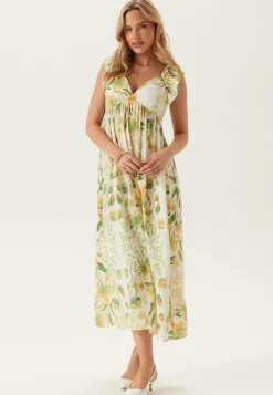 VERO MODA Juhlamekot|Kukkakuosiset Ja Kuviolliset Mekot*Vmjosie Sl Ankle Frill Dress