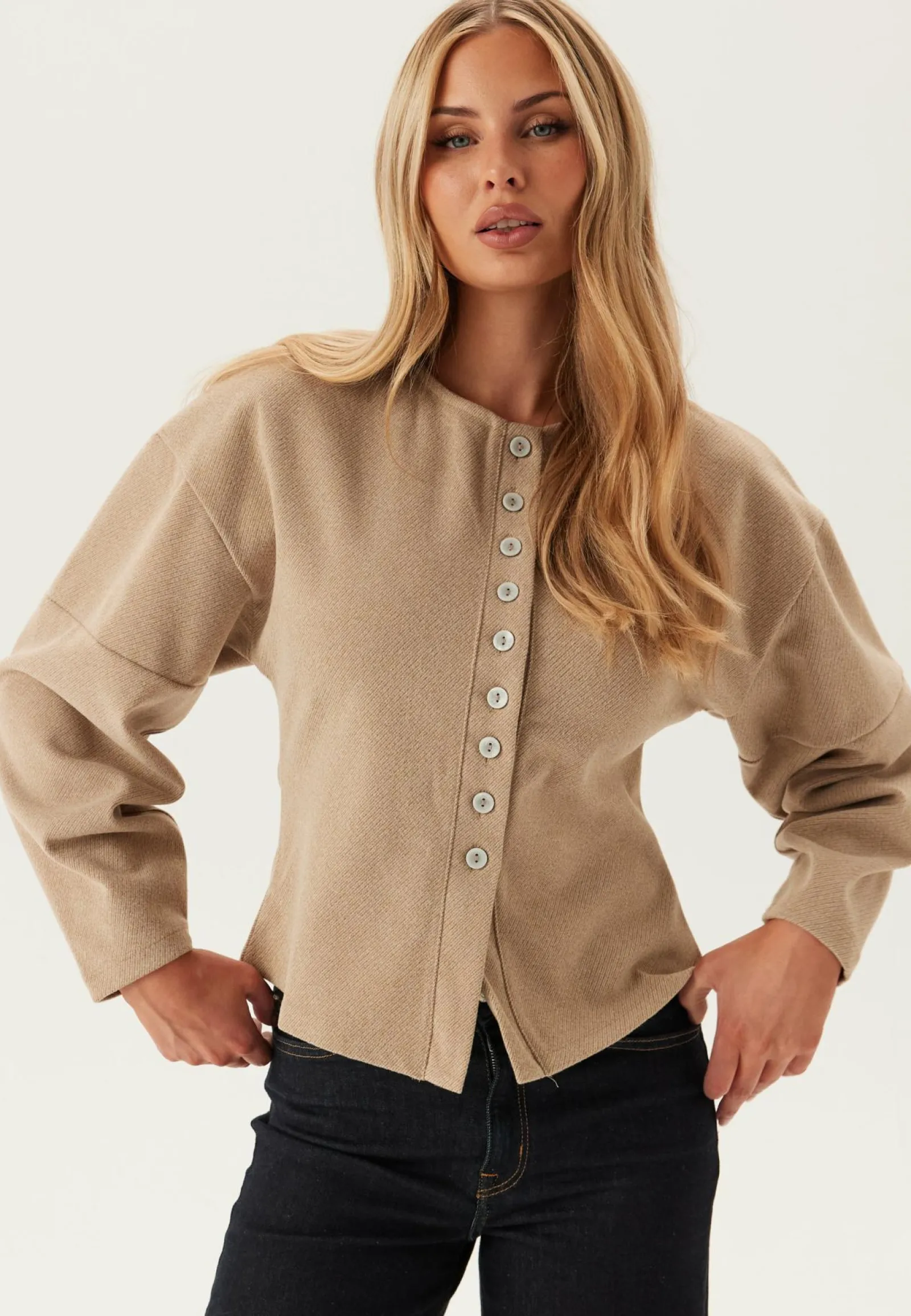 VERO MODA Neuletakit Ja Neuleet|Pitkähihaiset Topit*Vmklea Ls O-neck Cardigan
