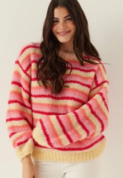 VERO MODA Neulepuserot|Neulotut Neulepuserot*Vmmaybe Stripe Ls O-neck Pullover