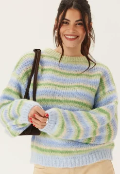 VERO MODA Neulepuserot|Neulotut Neulepuserot*Vmmaybe Stripe Ls O-neck Pullover