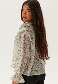 VERO MODA Rusetilliset Puserot|Röyhelöpuserot*Vmpetra Ls Shirt