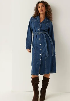 VERO MODA Paitamekot|Pitkähihaiset Mekot*Vmtelly Ls 7/8 DNM DRESS