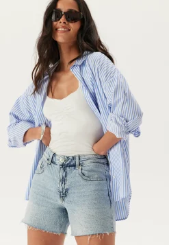 VERO MODA Farkkushortsit|Farkkushortsit*Vmtess mid rise short denim shorts