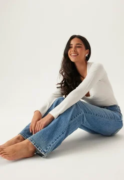 VERO MODA Farkut|Suorat Farkut*Vmtessa Hr Straight Jeans Li31